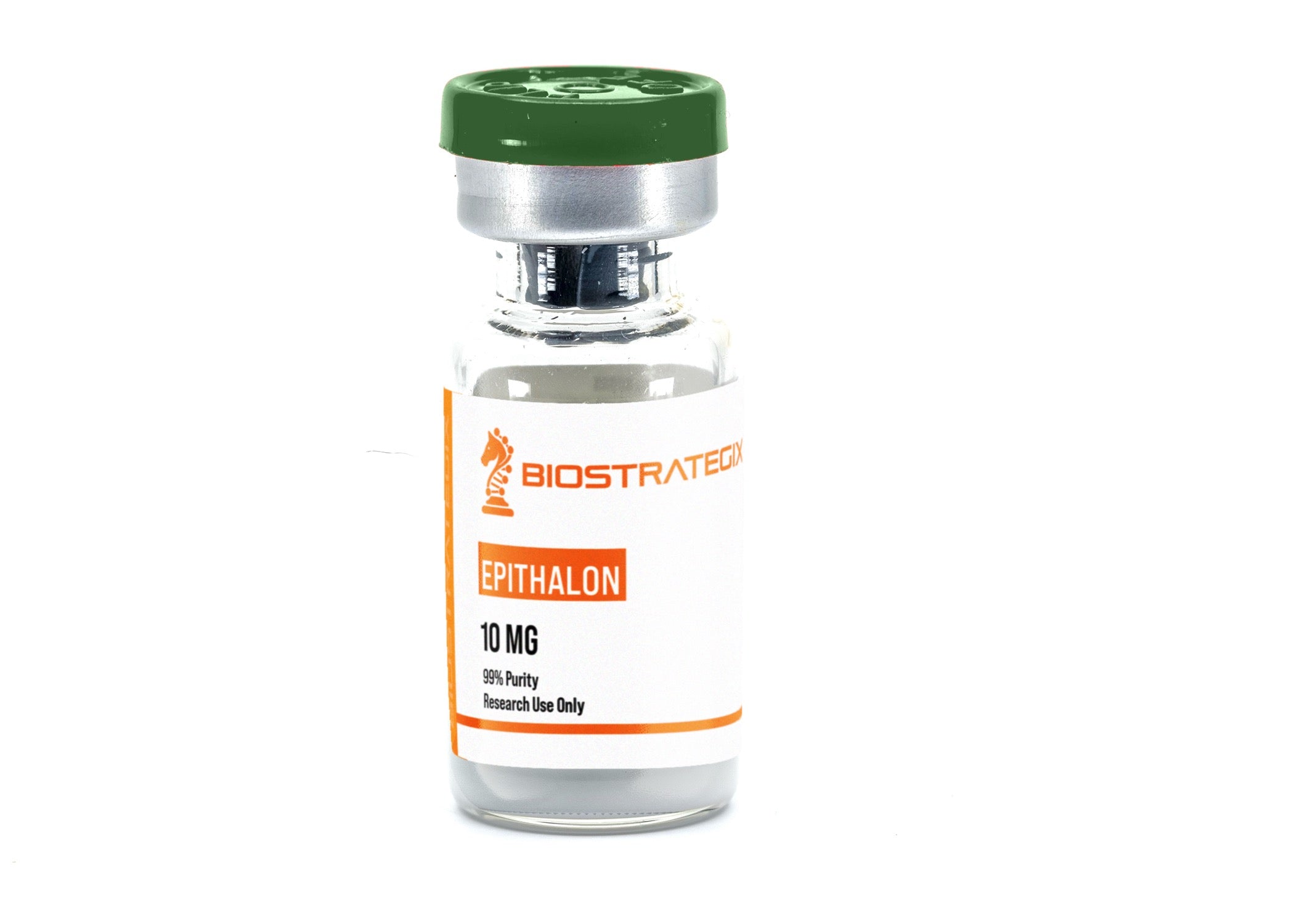 Frasco do composto Epithalon — uso exclusivo em pesquisa